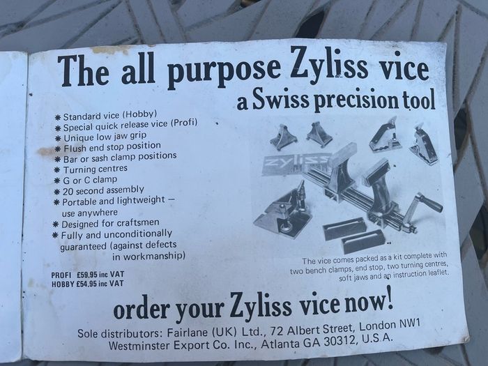 Zyliss Bench Vice