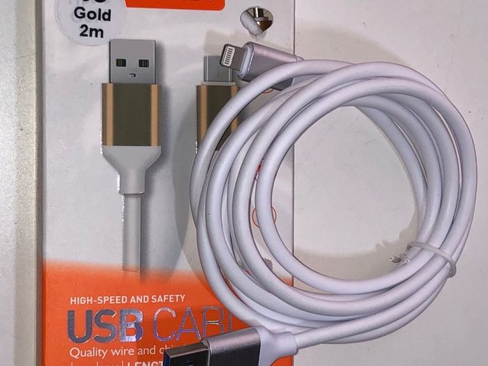 2M Charging Cable Lightning to USB / Type-C Cable /Micro USB