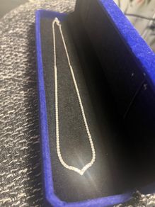 Natural Diamond 18k Gold Necklace