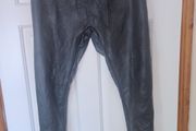 Brand New leather look skinny simless leggings size UK18/20 EU46/48 Postage included