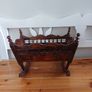 Wooden baby doll crib Image 2