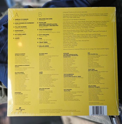 Various "Salvation (Inspired By The Cranberries For Pieta)" Sealed Vinyl Album