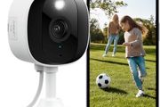 Outdoor Security Camera - 2K CCTV Camera Systems IP65 Waterproof, Home/House WiFi Indoor for Pet Dog Baby, Human Detection, 24/7 Storage Colour Night Vision Smart Siren Work with Alexa C1