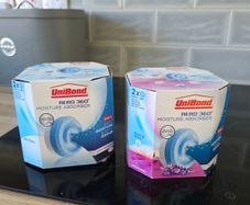 2 packs of Unibond Moisture Absorber unopened