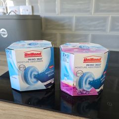 2 packs of Unibond Moisture Absorber unopened