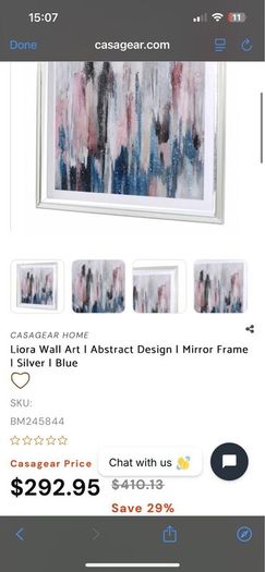 Large Luxury Abstract Wall Art - Casagear Liora