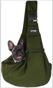 NATUYA Pet Sling Carrier for small pets Khaki Green