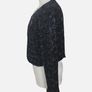 Vintage Pomodoro  Heavily Black Beaded Evening Jacket Uk 12 includes postage Image 4