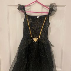 Halloween Spider Dress age 7-8