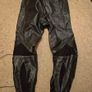 Leather motorbike trousers Image 2