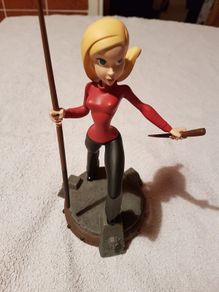 Buffy The Vampire Slayer Electric Tiki Toon Statue Once More With Feeling Like New Buffy BTVS Angel Willow Spike Faith