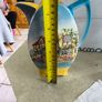Is 4 items 1-  vintage Lancaster Sandland English Ware ceramic pitcher featuring a transferware scene of a tavern or inn. in good overall condition 20.00 euro, Tipperary crystal jam / honey pot 23.00 euro, Marine Dolphin Statue, Solid Wood Carved 35.00 eu Image 2