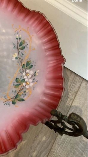AntiqueBridal Dish Handmade Piece