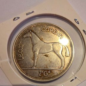 silver half crown 1939
