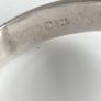 Vintage Children of Lir swan sterling silver ring size L Image 6