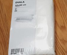 White Pillowcase | Set of 2 | 50 x 80 cm