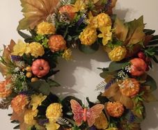 Harvest autumn wreath