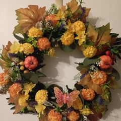 Harvest autumn wreath