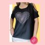 Tops Women Coldshoulder heart Image 6
