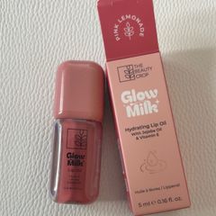 The beauty crop glow milk hydrating lip oil 5ml shade pink lemonade