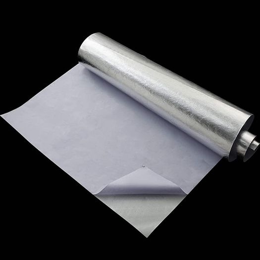 Adhesive Backed Aluminized Fiberglass Heat Sheet Heat Protection Barrier Cover Aluminized Heat Shielding Mat for Hose and Auto Use Heat Insulation Sheet Heat Reflective (FREE POSTAGE)