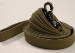 Dog Canvas Lead / Leash 2m 5m 10m Green Black
