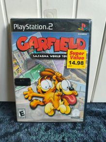 Garfield Lasagna World Tour PS2 Factory Sealed Mint Condition