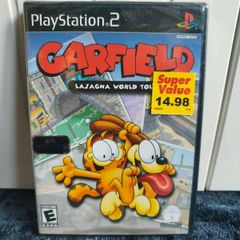 Garfield Lasagna World Tour PS2 Factory Sealed Mint Condition
