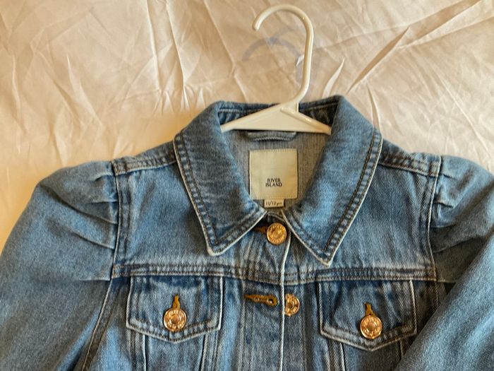 Stunning River Island Denim Jacket 11 12