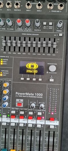mixer desk