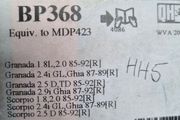 Ford granada scorpio brake pads