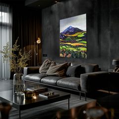 Original Painting of The Sugarloaf, Co. Wicklow, by Irish artist Helen Mathews