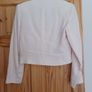 Dusky pink linen Jacket Image 4