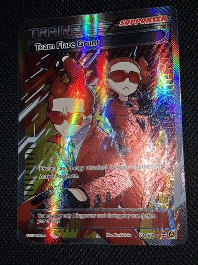 Pokemon Card : Team Flare Grunt