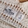 Hollister White Crochet Jumper - S Image 3