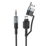 2 in 1 Type-C+USB Digital Audio Conversion AUX Cable Image 5