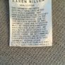 Karen Millen Hand Crochet Black Top - Size 1 Image 4