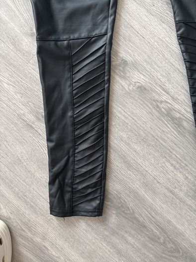 ladies  leather look leggins