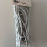 TV Aerial Flylead  Coaxial Cable  Plug to Plug Image 2