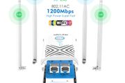 Wavlink AC1200 Dual Band (2.4GHz/5GHz) Gigabit 3-IN-1 WIFI Router/Range Extender &amp; Signal Booster (UK Plug) (Brand New/Warranty)
