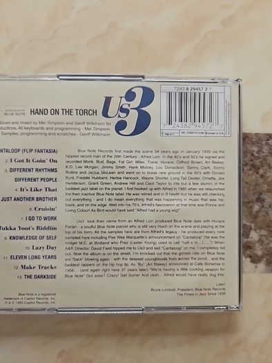 Us3  2CD (Blue Note) - Hand On The Torch