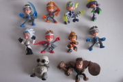 Ninja Kidz TV Figures X 10