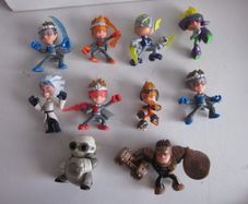 Ninja Kidz TV Figures X 10