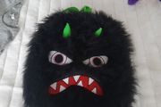 funky fluffy large monster back pack