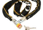 Universal Safe Metal Anti-Theft Outdoor Bike Chain Lock Security Reinforced Cycling Chain Lock Bicycle Ebikes Escooters & Multi Use(wholesale / Retail)