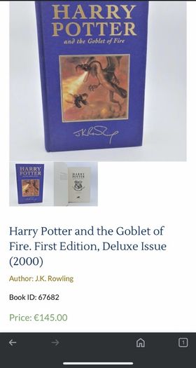 Harry Potter and the Goblet of Fire Deluxe Special Edition