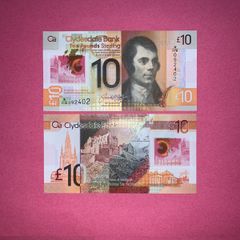 Scotland  10 Pounds  2017 Pick  231a (UNCIRCULATED ) Commemorative Issue . Polymer / Plastic .