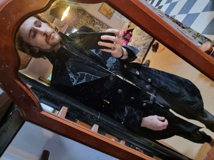 Devil fashion gothic dress jacket
