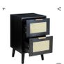 Bedside Cabinet 2 Drawers  (Set of 2 )New  Assembly- Instructions include Image 4