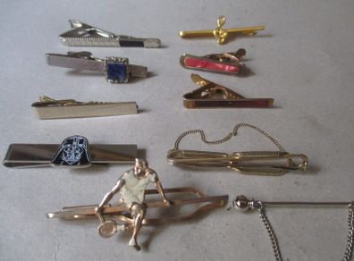 Job Lot Of Tie Clips